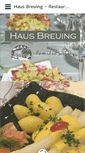 Mobile Screenshot of haus-breuing.de
