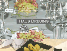 Tablet Screenshot of haus-breuing.de